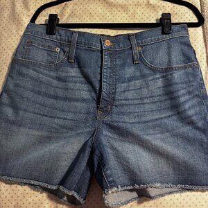 J. Crew High-Rise Denim Shorts